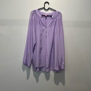 Lilly Pulitzer Silk Blouse - Purple